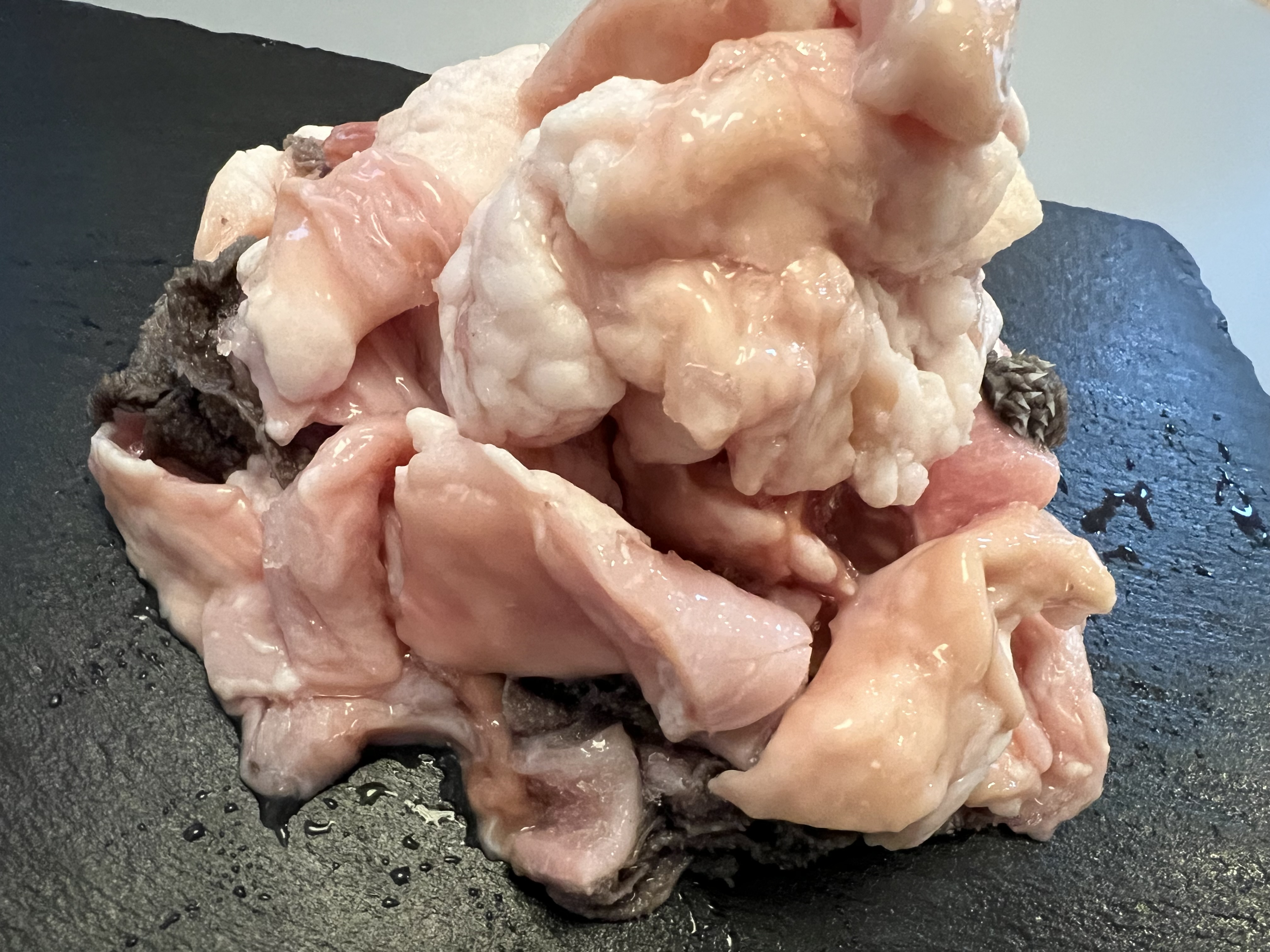 【豊作和牛モツ鍋セット】１パック：300g×２　※スープ付き＆下処理不要(豊作和牛さん)のメインイメージ